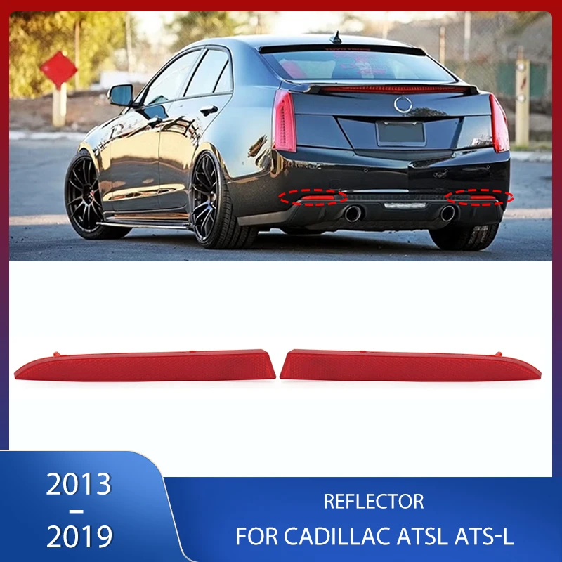 Bumper Reflector Brake Tail Lamp Parking Warning Rear Fog Lights For Cadillac ATSL ATS-L 2013 2014 2015 2016 2017 2018 2019