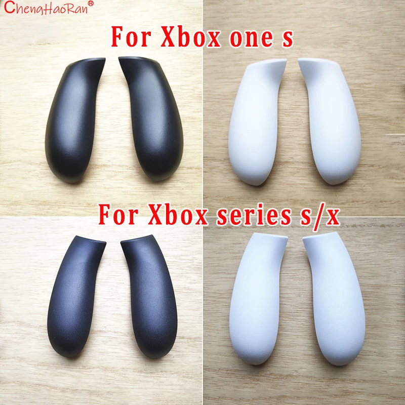 A Pair for Xbox Series S X Xbox One S Core Controller Left Right Side Rails Replacement Rear Handle Grips Shell Back Panel