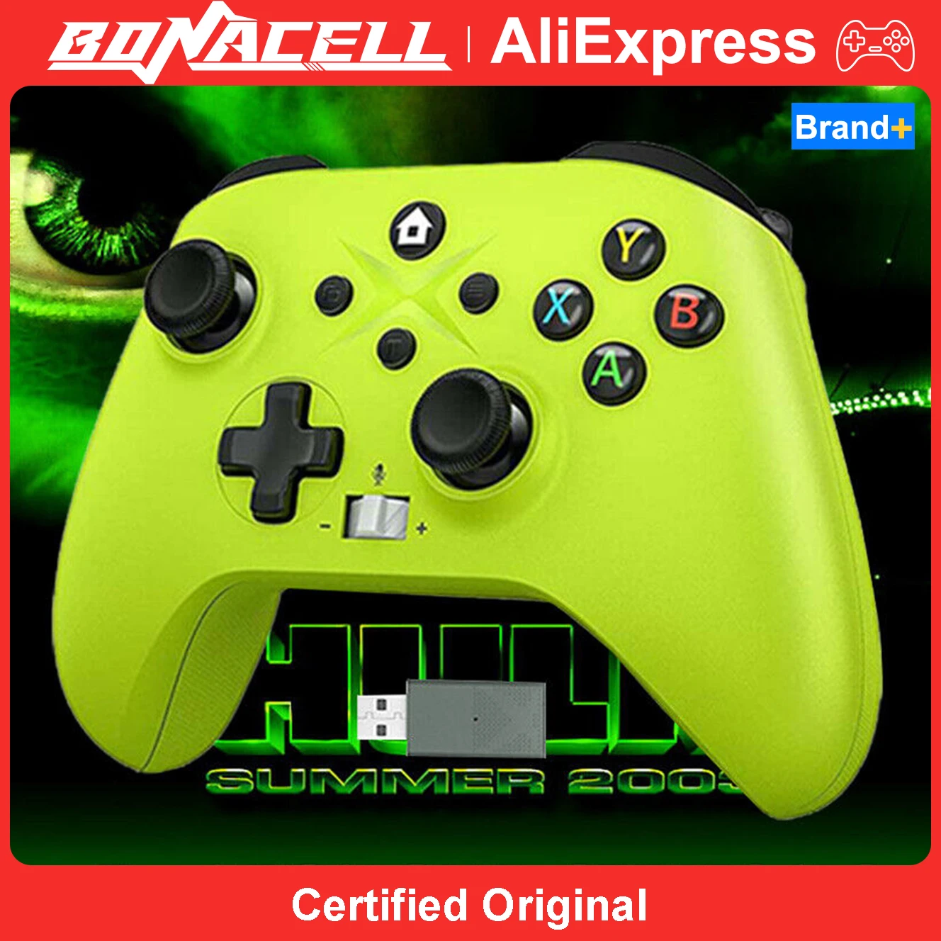 Wireless Controller W/Gaming Vibration Hall Effect 6-Axis Gyro Sensor Turbo Function Gamepads For Xbox One S/X/Series S/X/Switch