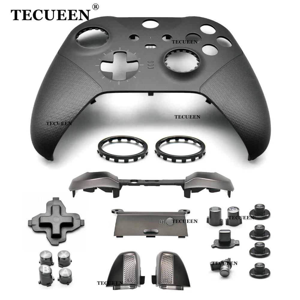For Xbox One Elite Series 2 Controller Replacement Shell Top Faceplate Case LT RT Buttons LB RB Bumper Accessories Repair Parts