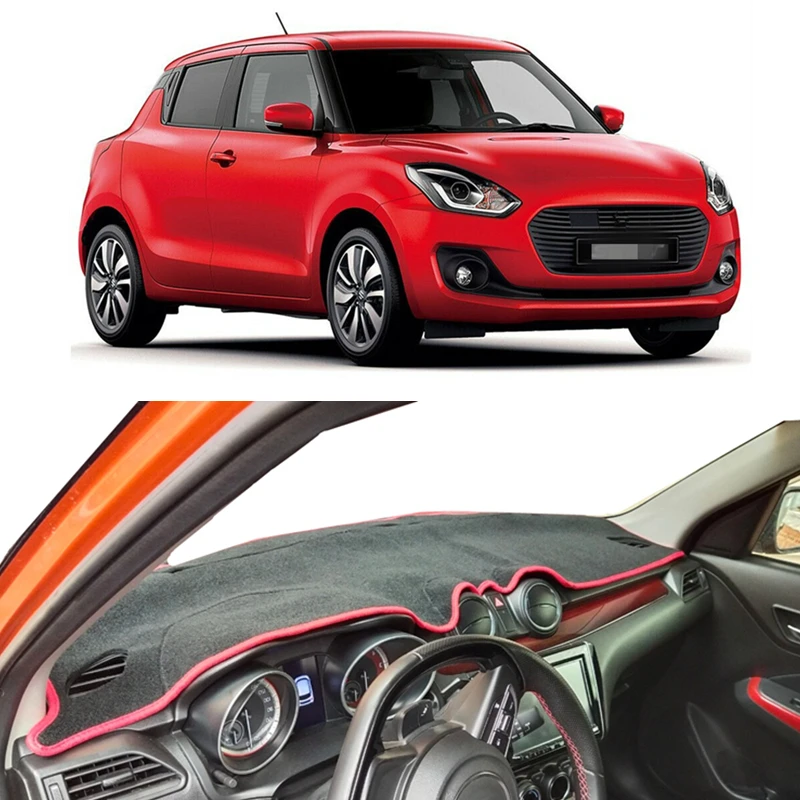 For Suzuki Swift A2L ZC33S/13S/53S/C83S 2018-2022 2023 Dash Mat Dashmat Dashboard Cover Sun Shade Protect Carpet Car Accessories