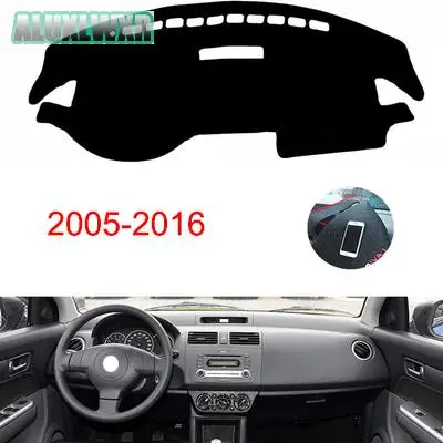 Car Dashboard Avoid Light Pad Instrument Platform Desk Cover Mats Carpets Auto Accessories for suzuki swift 2005 to 2016