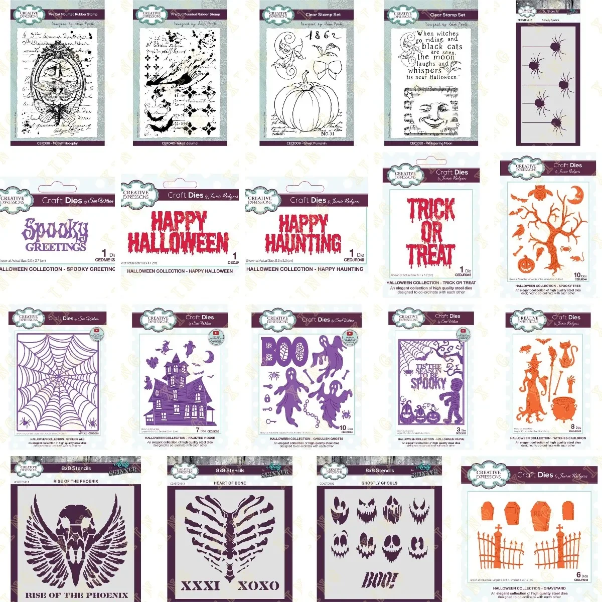 New Metal Cutting Dies Stamps Stencil for Scrapbook Diary Decoration Embossing Template Diy Handmade Happy Halloween Tree House