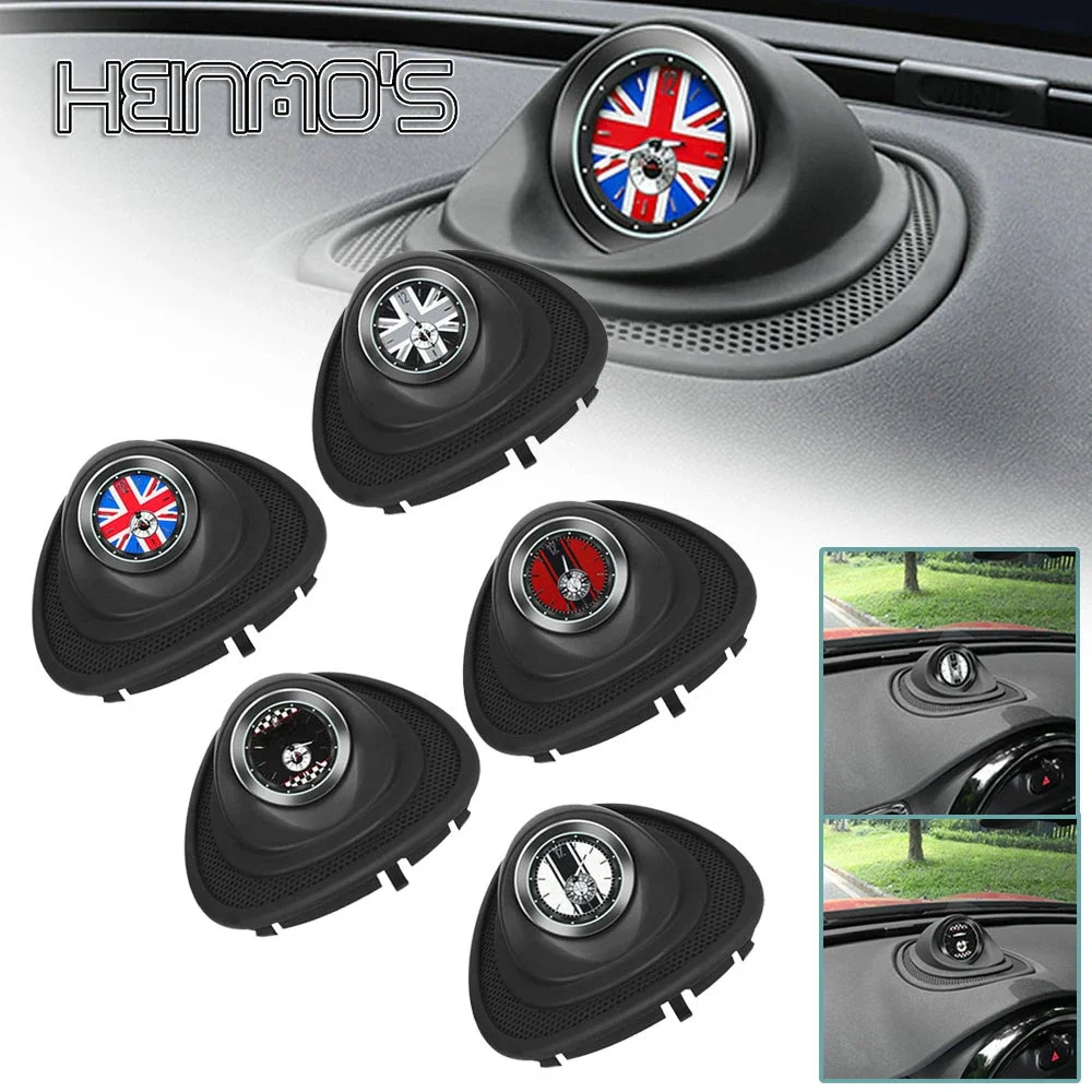 Car Clock Ornament For Mini Cooper One S F54 F55 F56 F57 For JCW Dashboard Interior Watch Cover Auto Accessories Decoration