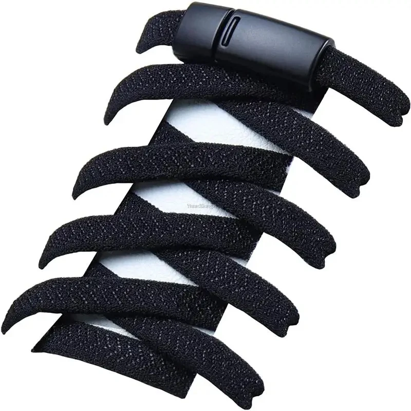 Magnetic Locking Shoelaces without ties Sneakers elastic laces Children Adults No Tie Shoe laces Shoe accessories 1Pair