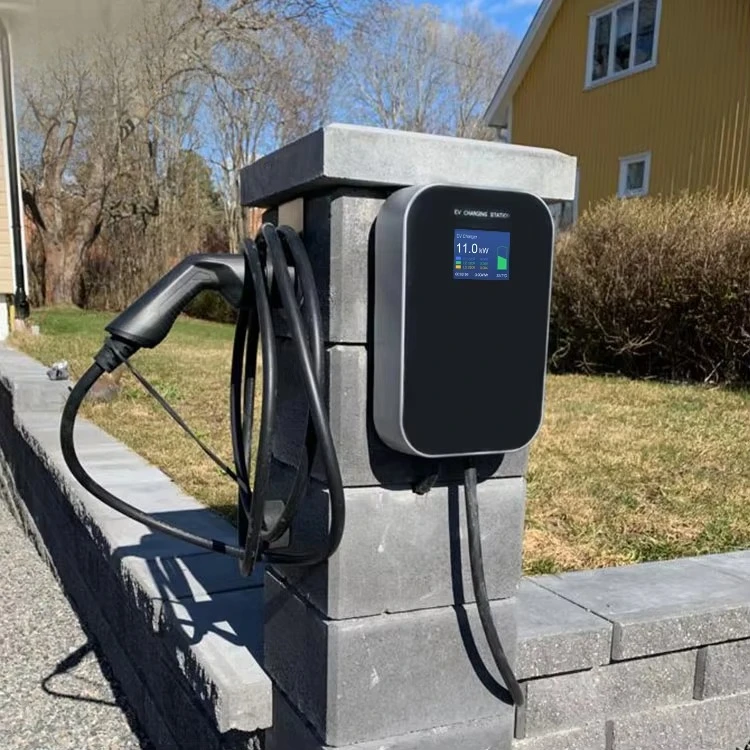 OEM Mode 3 16A 3 Phase 11KW Charging Station Wallbox Electric Vehicle Ev Charger