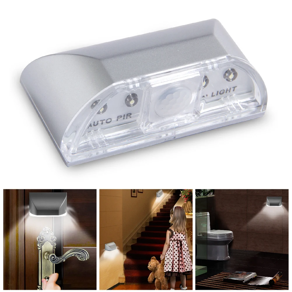 E2 Home Infrared PIR Keyhole Light Auto ON/OFF Detector Door Lock Light Wireless Night Lamp Stairs Warehouse Cupboard Wardrobe