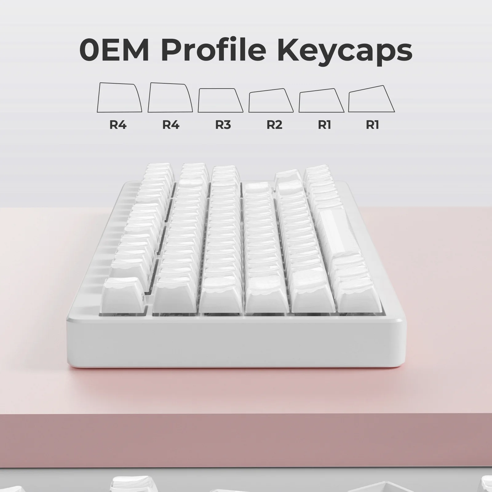 Crystal Magic Wave Keycap Fit Cross Mechanical magnetic axis Keyboard 60wooting Mai from 68 Tarantula Mega Lion