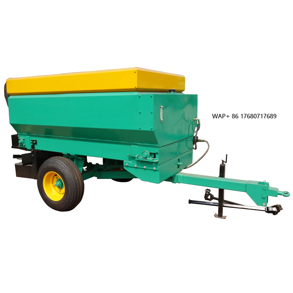 New Design Solid Manure Backpack Fertilizer Hydraulic Walk Behind Salt Spreader Machine for Trucks From China Producer