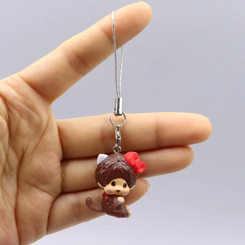 1/6pcs For Monqiqi Keychain Pendant Doll Desktop Backpack Pendant Doll Ornament Creative Gifts