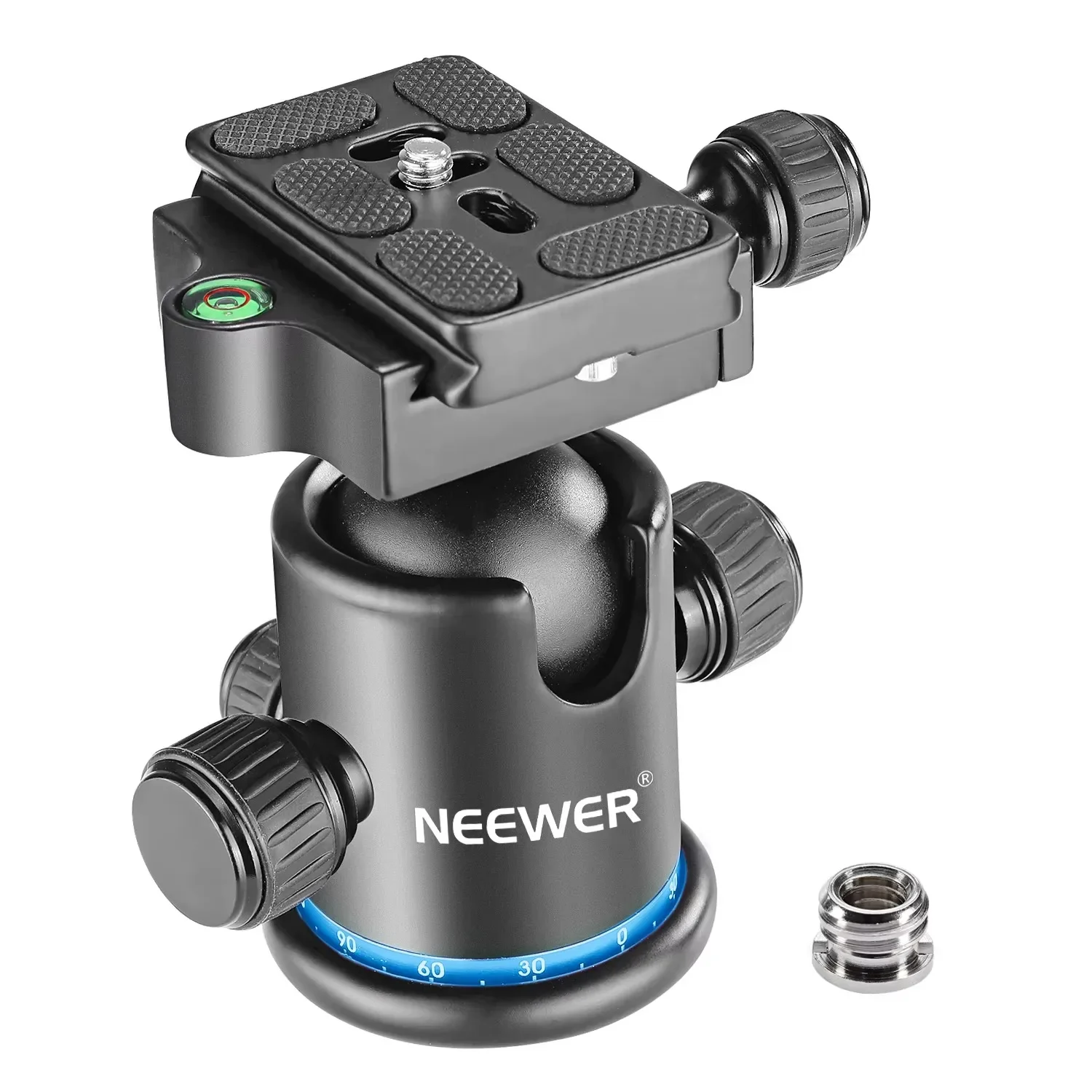 Tripod Ball Head 360° Panoramic All Metal With Arca Type Quick Release Plate 1/4