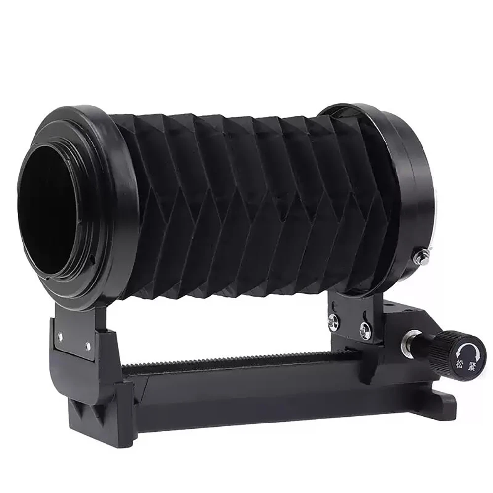 FOTGA Macro Extension Bellows Device Folding Bellow Lens with Single Rail Slider for Sony E-Mount Mirrorless Camera NEX-7 A9 II