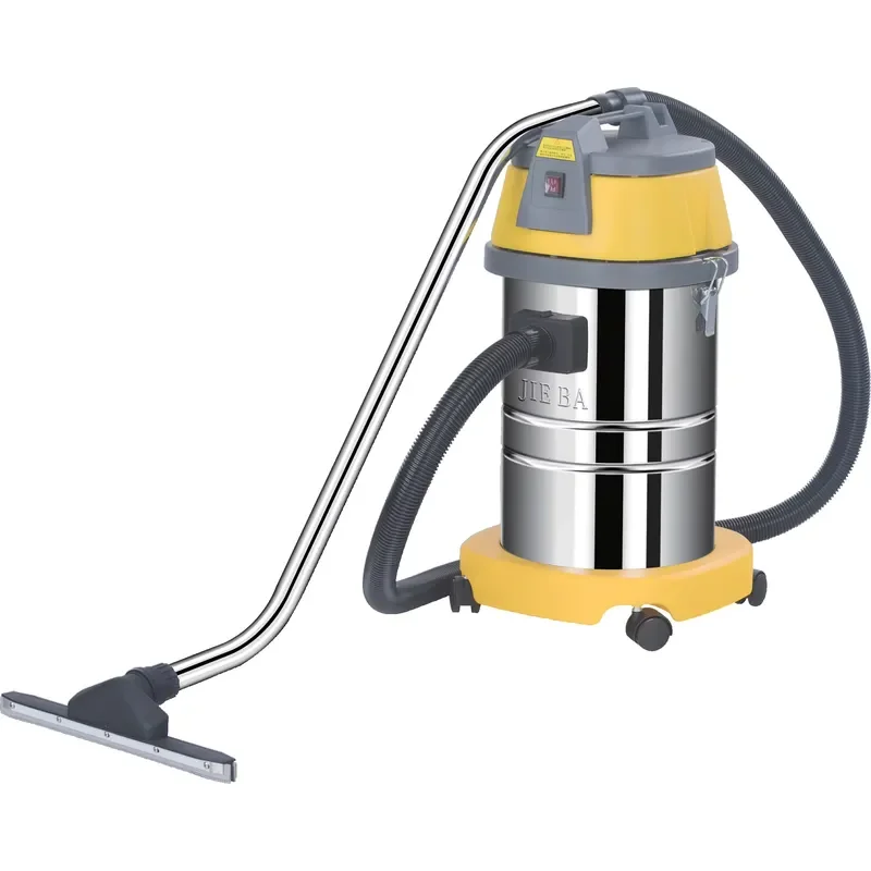 High-Efficiency Industrial Professional Vacuum Cleaner 15L/30L Wet/Dry Dual-Purpose Yellow with Strong Suction
