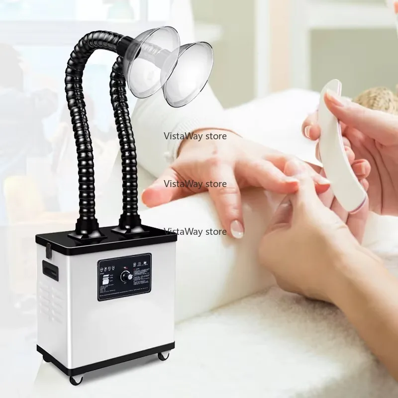 HEPA Filter Professional Nail Dust Collector and Vacuum Cleaner with Odor Removal for Salon Use