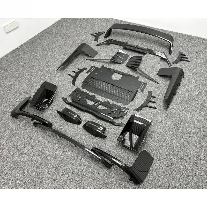Premium Car Accessories G87 Bodykit Peormance Dry Carbon Fiber Front Lip Spoiler Rear Diffuser Durable