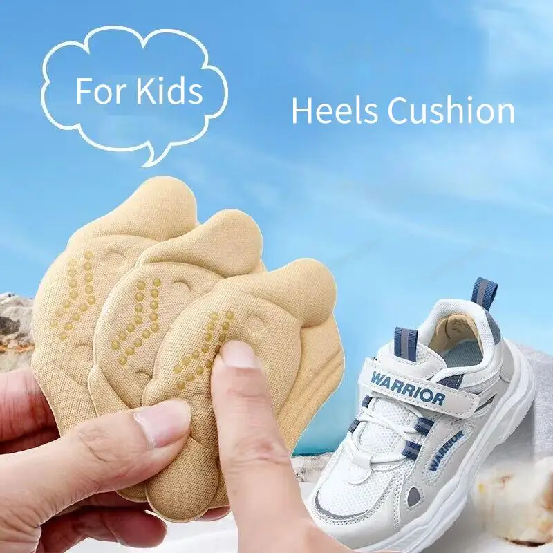 New Comfort Heels Stickers Care Inserts Shoe Pads Sneaker kids Insoles Non-slip Feet Heel Protectors Child Adjust Size Cushion