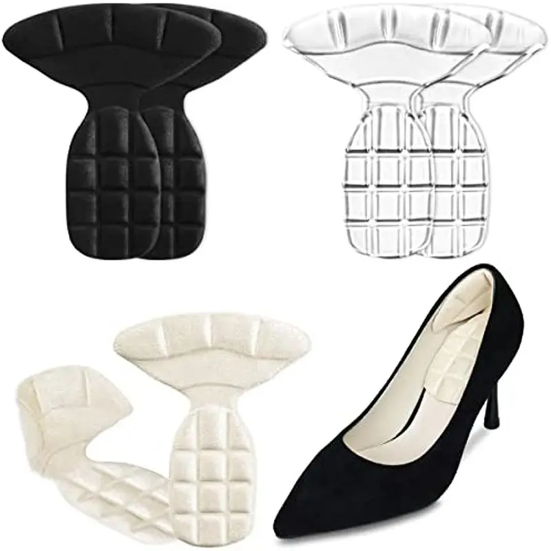 Silicone GEL Heel Stickers Heel Protector Cushion Inserts Grips Women Anti Pain Heel Pads for Shoes Prevent Heel Slip Blister