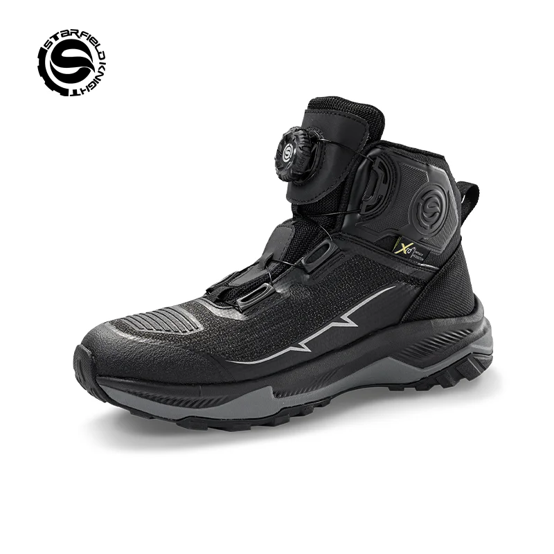 Star Field Knight Motorcycle Protective Boots Summer Mesh Breathable Non-slip 2026 New Knob Adjustment Riding Protection Shoes