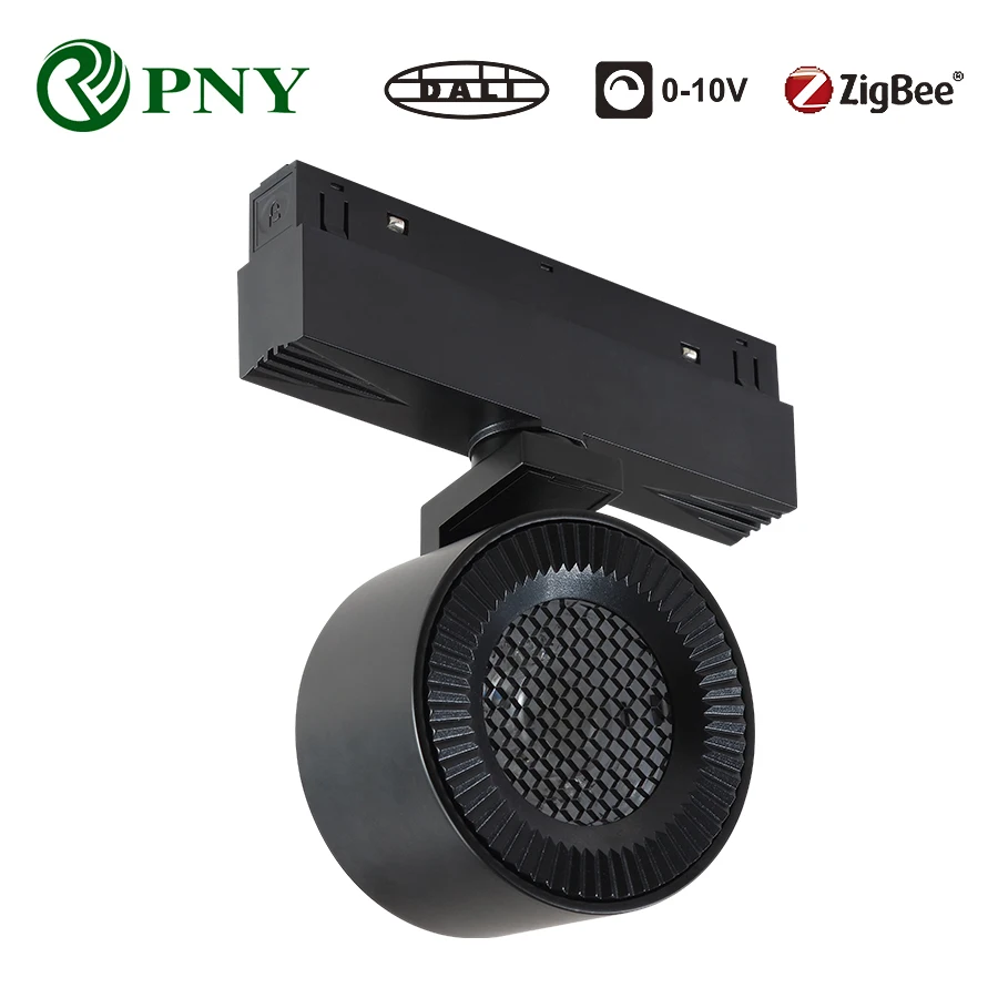48V 12W LED Magnetic Track Light Tuya Zigbee DALI Smart Dimmable Magnet Spotlight For Indoor Living Room Home Lighting