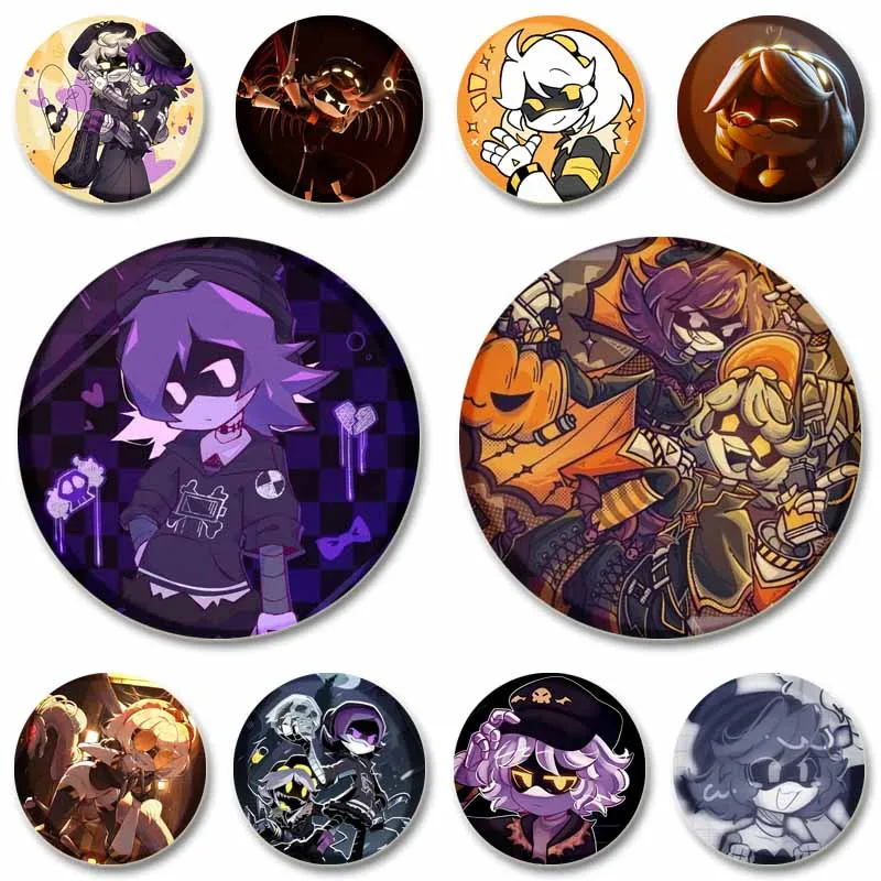 Funny Horror Anime Murder Drone Lapel Pins Cartoon N Cyn Badge Brooch Pin Jewelry Decoration Accessories Friends Kids Toys Gifts