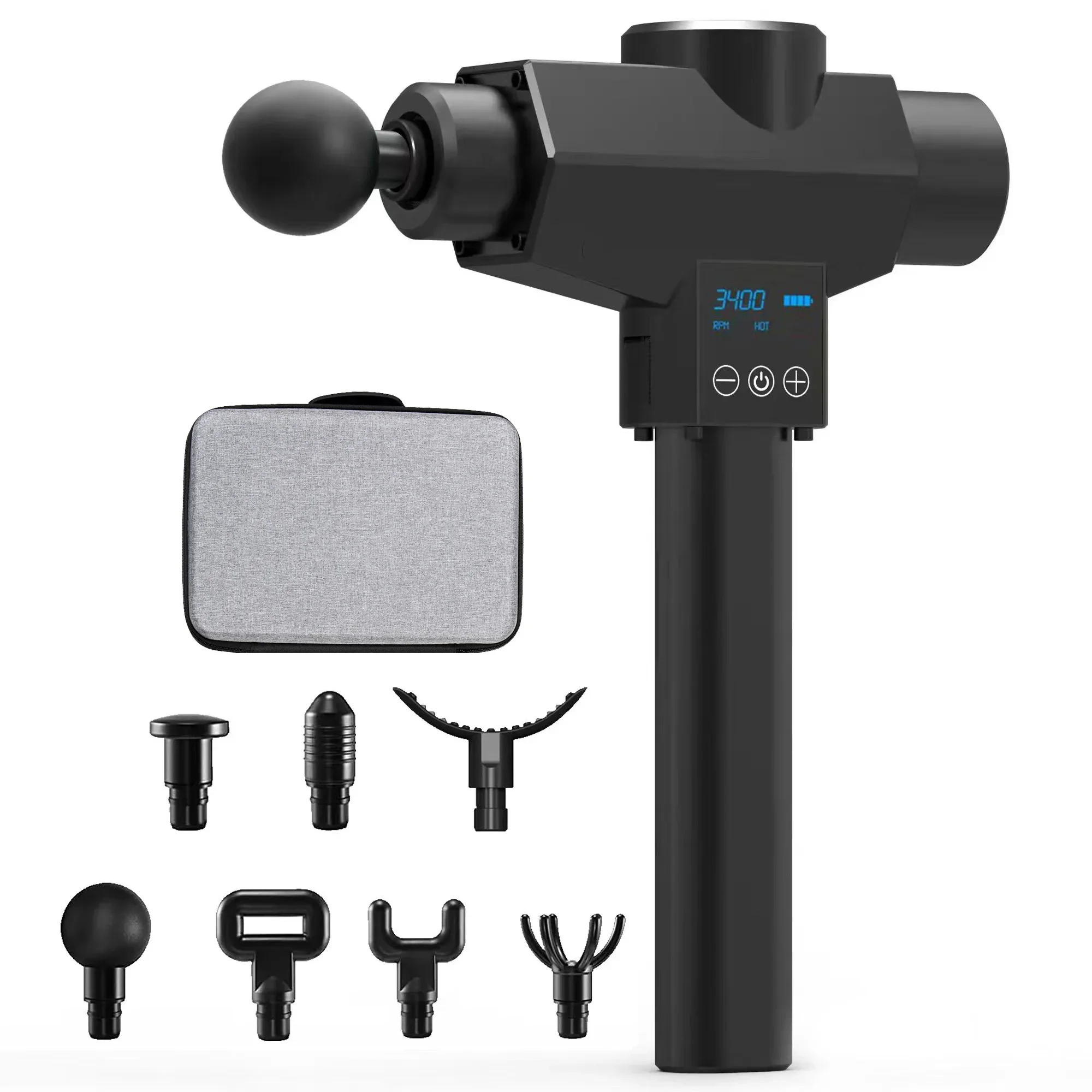 Factory Price Powerful Professional 16mm Massage Gun Deep Tissue Muscle Gun Vibration Massage for Athlete Sport Man