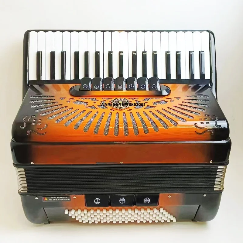 Keyboard Accordion 96 Bass for Children Adults Professional Accordion Multicolor Multiple Specifications