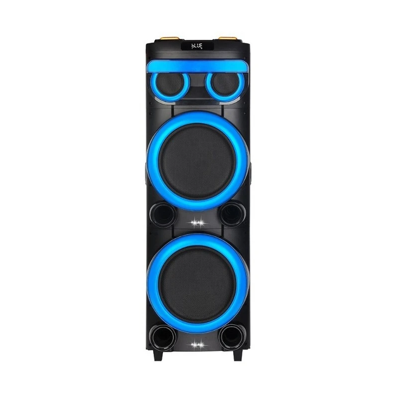 Bluetooth Speaker Dual 12-inch Speaker Wireless Microphone Portable Square Dance Card Audio RGB Lantern