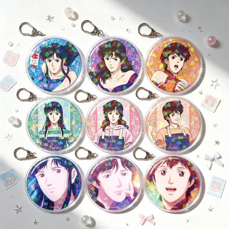 Anime”Cat's Eye“2026 new Acrylic pendant Keychain Gift New Drawing Series Special Backpack accessory 6cm Merchant recommendation