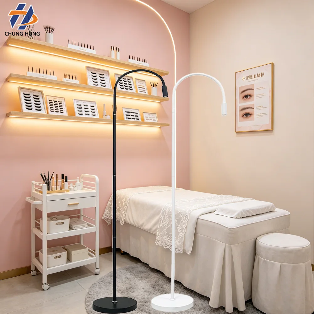 5W High Power UV LED Curing Lamp for Eyelash Grafting, Silent Vertical UV Light, Fast Drying Cure False Eyelash Beauty Tool