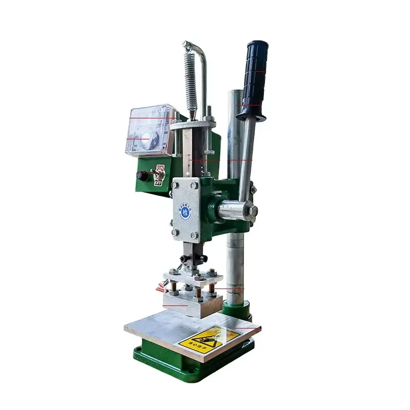 Shoe Wood PVC Paper Custom Logo Digital Hot Foil Stamping Machine Stamp Leather Embossing Heat Pressing Machine