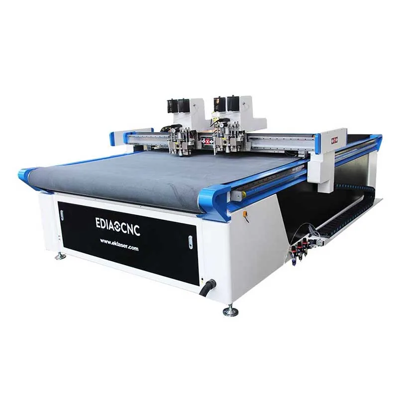CNC Digital Cutting Machine Artificial Leather Oscillating Knife Cutting Machine for Shoe Making Industry