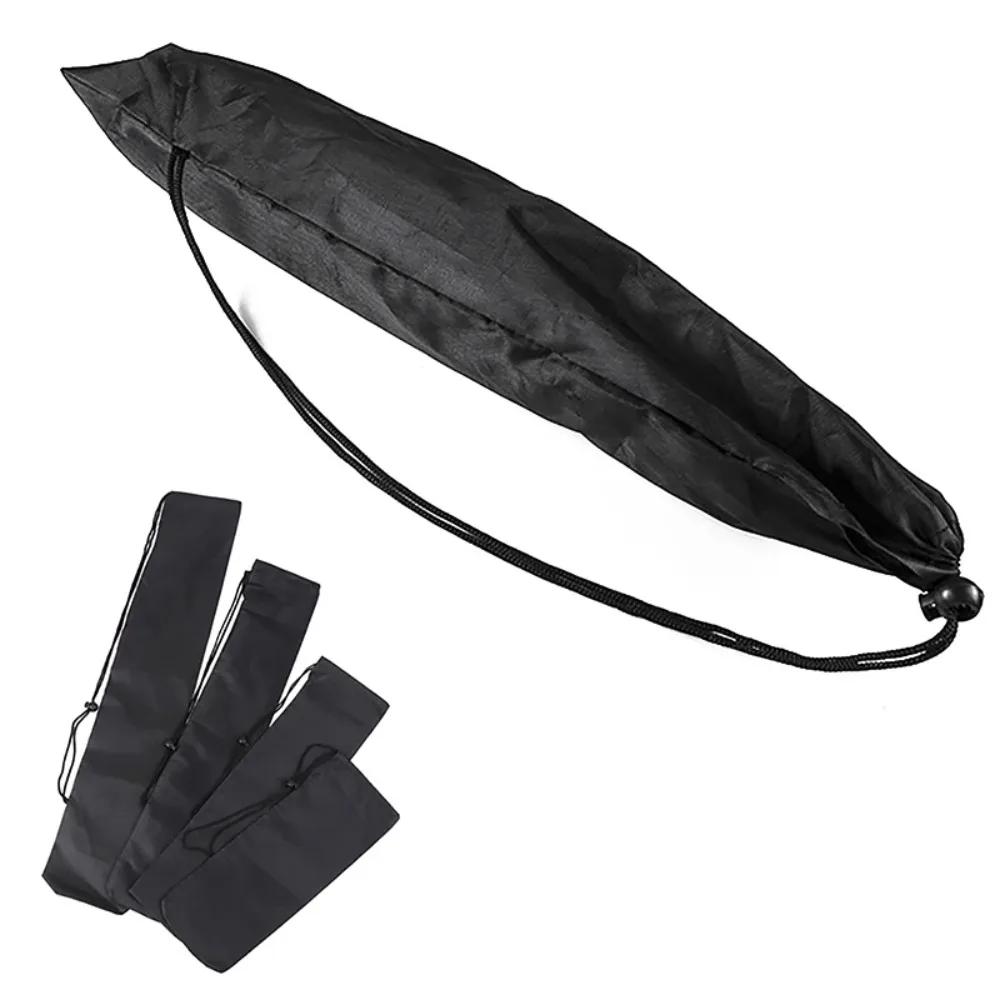 Drawstring Photography Light Tripod Stand Bag Nylon Portable Tripod Stand Umbrella Part Accessories Foldable Bag Black