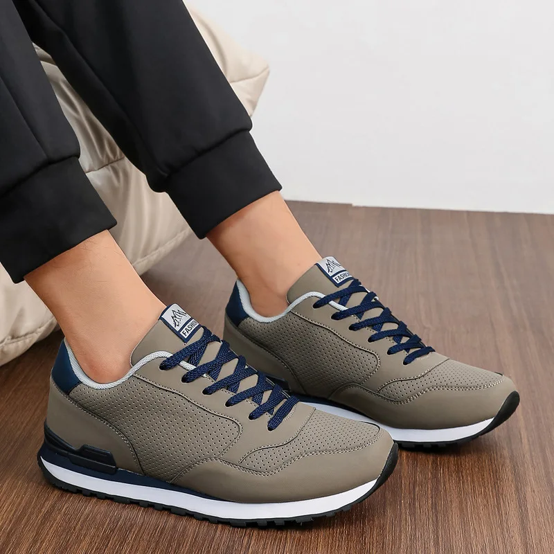 Men's Versatile Casual Sneakers Comfortable Breathable Outdoor Sports Shoes Running Travel Sneakers