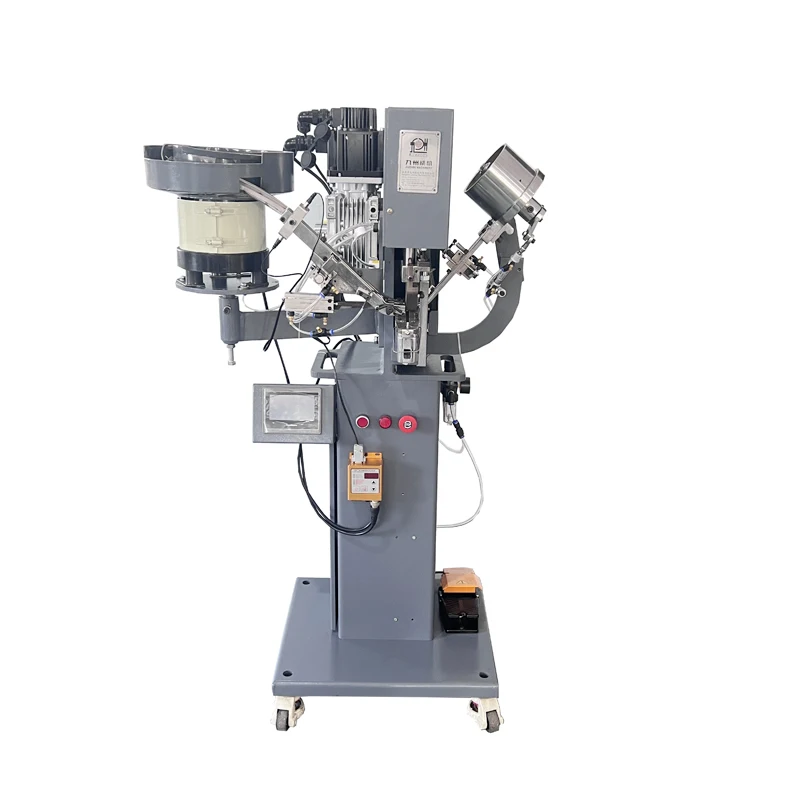 ATV&UTVJiuzhou JZ-989WS-2 Save Labour Cost Fully Automatic Feeding Riveting Machine for Safety Shoes / Tactical Boot / Work Boot