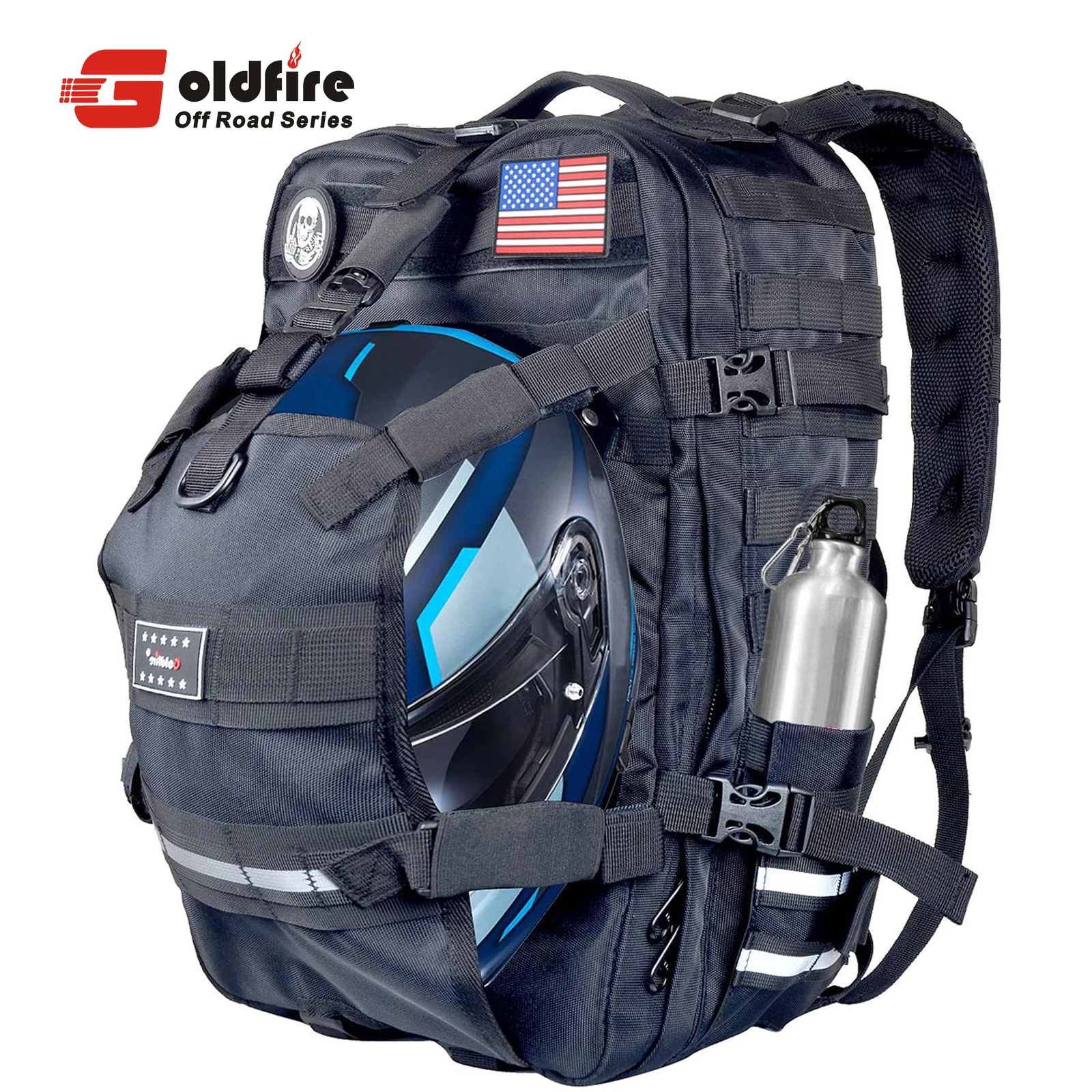 Motorcycle Accessories Waterproof 26L Riding Backpack Travel Bag Cycling Helmet Storage Packsack Hiking Helmetcatch Rucksack