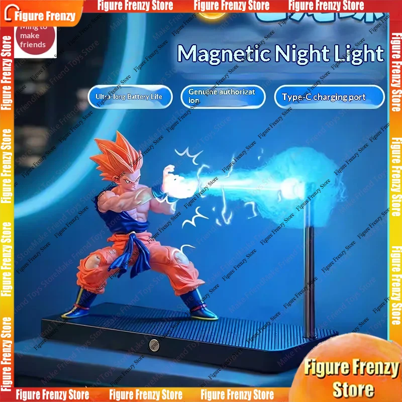 Special OfferDragon Ball Z Goku Magnetic Led Lamp Kamehameha Wave Light Anime Night Light Mood Light Desk Decor For Japanese Ani