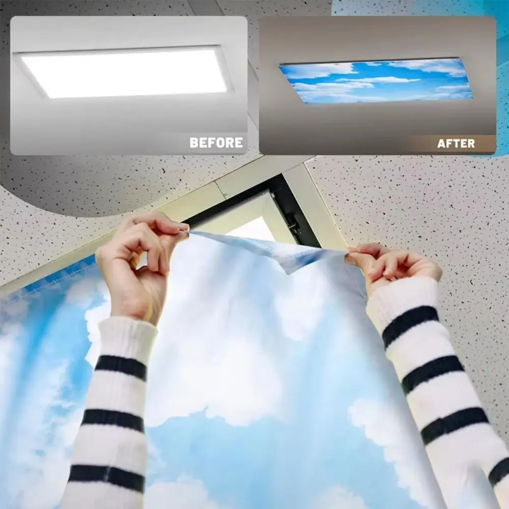 Magnetic Fluorescent Light Covers Eye Friendly Lightweight Magnetic Light Covers Durable Material Anti-Glare