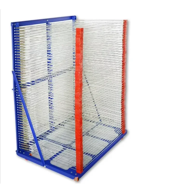 Screen Printing Plate and T-shirts Foldable Screen Drying Racks