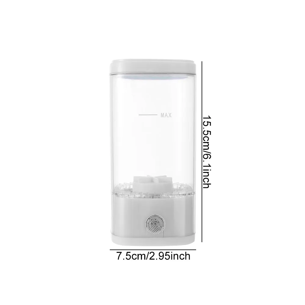 Transparent Makeup Brush Cleaning Machine Quick Drying Efficient Deep Clean Electric Cosmetic Washing Tool High-speed Convenient