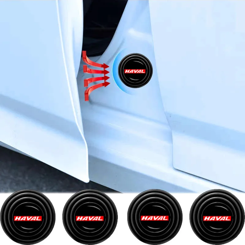 10Pcs Car Sound Insulation Pad Car Door Shock Absorbing Gasket For Haval H6 Dargo M6 H9 H6S F7 F7X Jolion X DOG XY H2 H3 H5 H7