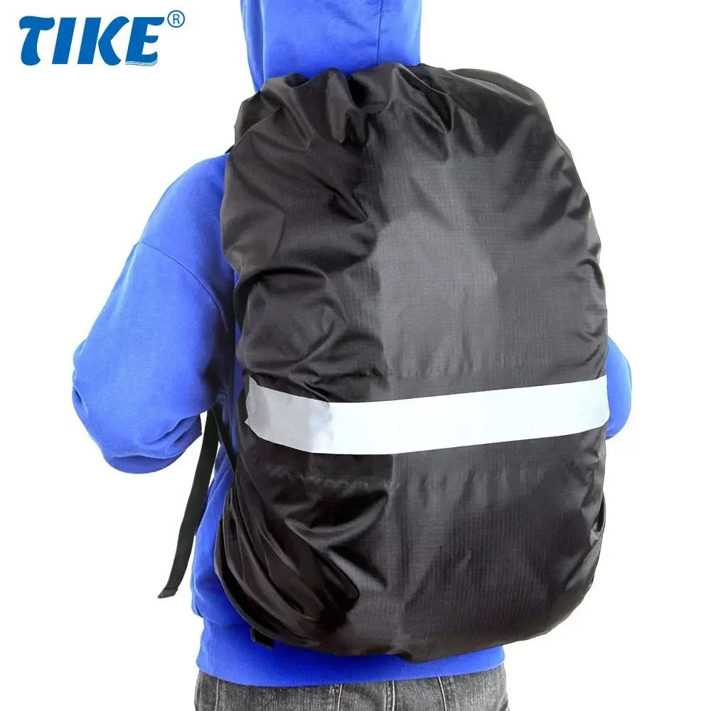 Waterproof Backpack Rain Cover Reflective Strap 35-45L Non-Slip Rainproof Backpack Cover for Hiking Camping Hunting Rain Cycling