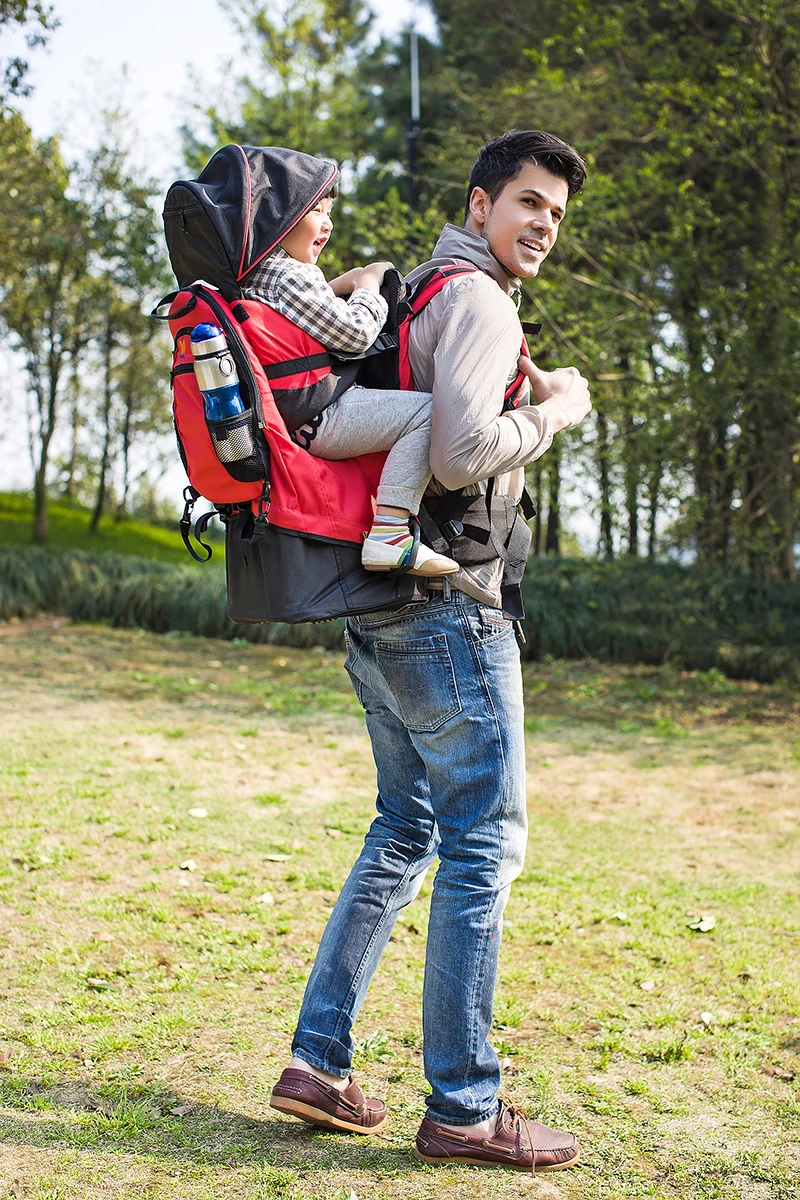 2020 Luxury baby carrier backpack hiking, Chinese factory sell shoulder carrier baby for camping with raincover