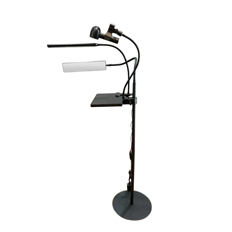 Four-in-one multi-functional eyelash beauty console, magnetic eyelash table eyelash beauty mirror