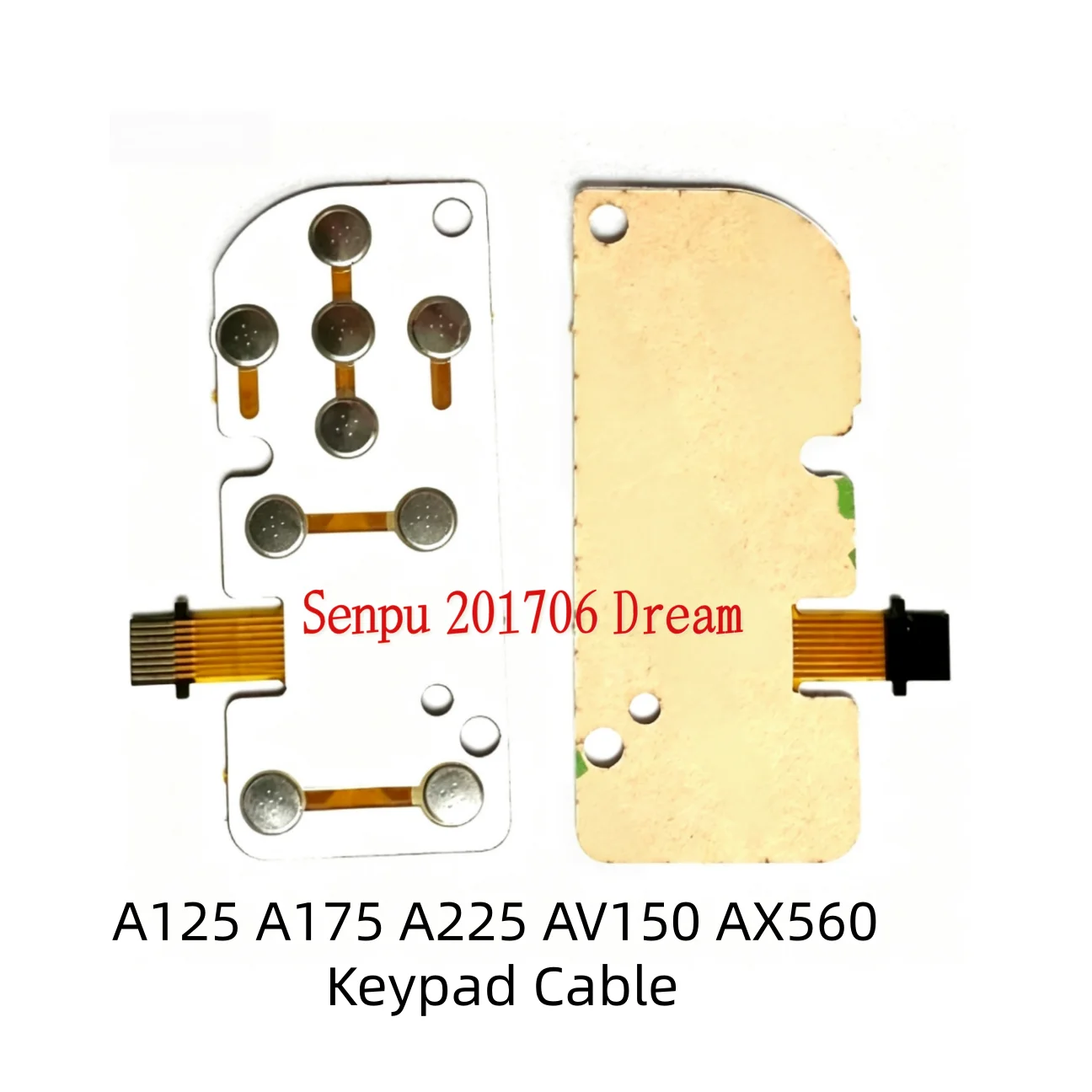 For Fuji A125 A175 A225 AV150 AX560Compact CCD Digital Camera Key Button Function Operation Keypad Board Flex Ribbon FPC Cable