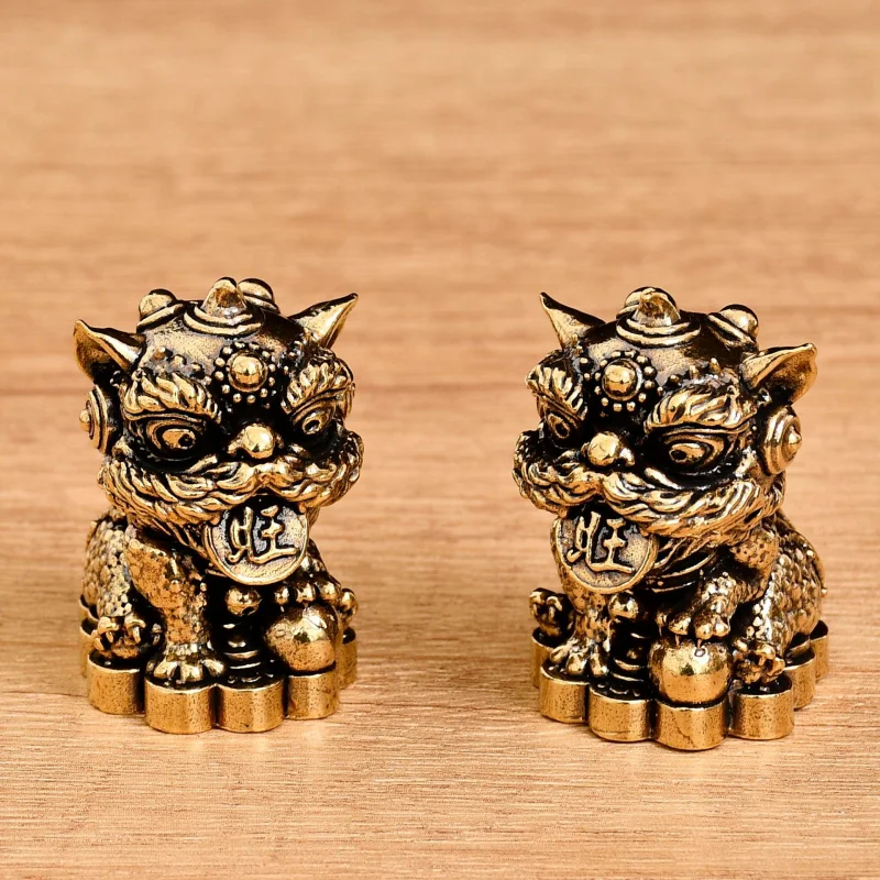 Tea Pet Pixiu Wealth-Attracting Kirin Tea Set Accessories Ornaments Premium Tea Tray Kirin Figurine