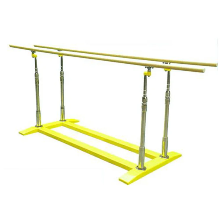 Height Adjustable Gymnastics Parallel Bars, Strength Training Fitness Equipment