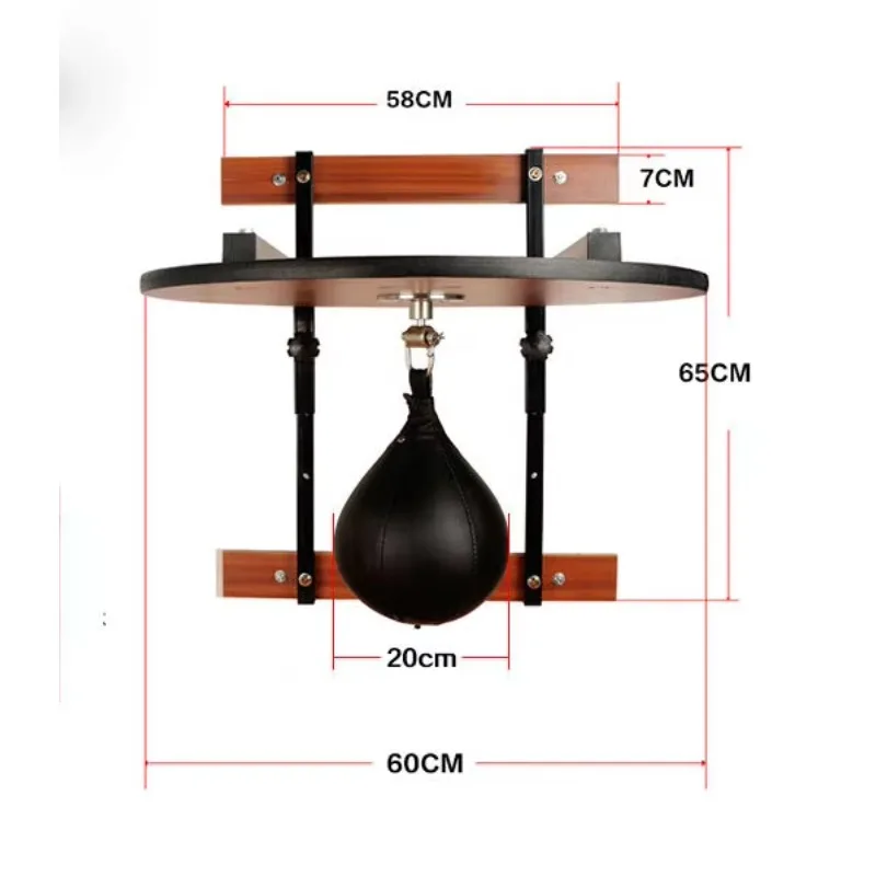 Adjustable Speed Ball Adult Boxing Training Pear Shape Punching Ball Stress Relief Daily Fitness Equipment