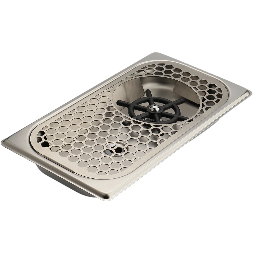 Coffee Shop Accessories Faucet Cup Rinser Bottles Washer Stainless Steel Glass Rinser for Kitchen Sinks Bar Length 32.5cm tools