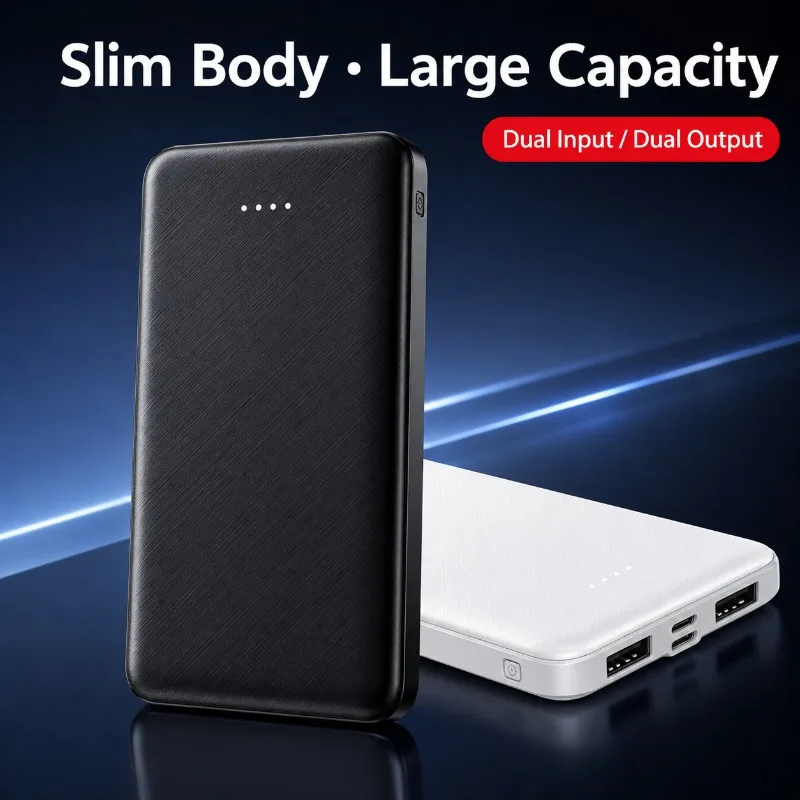 20000mAh Power Bank Ultra Slim Portable Charger for Heated Vest Jacket, Large Capacity External Battery