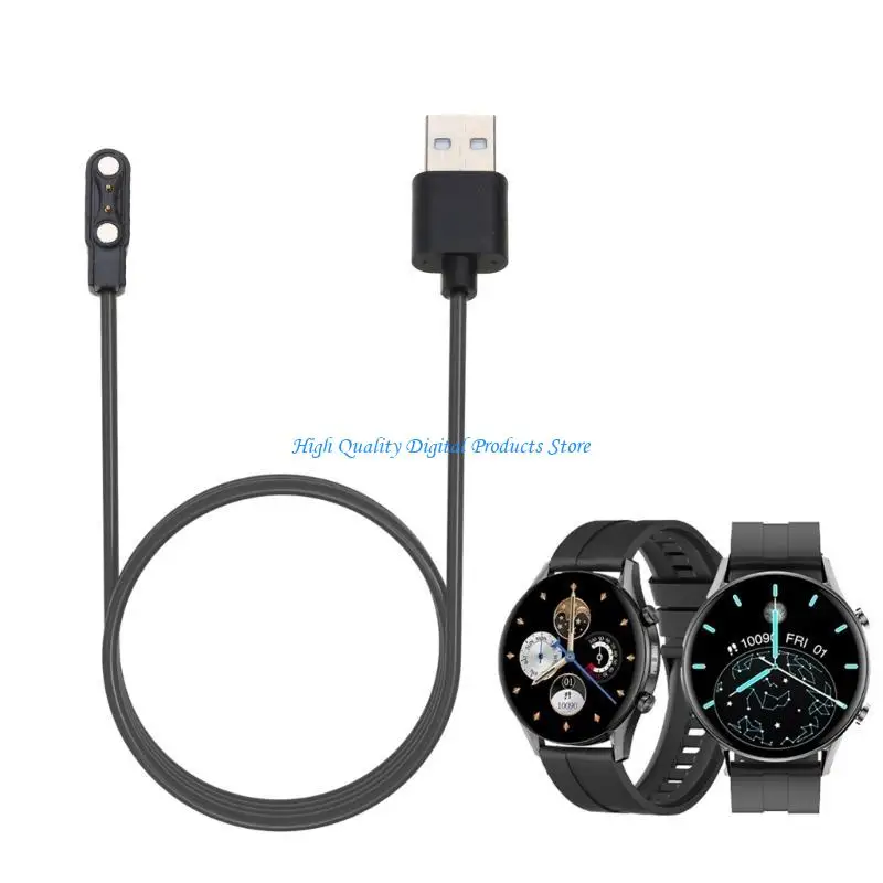 U2JE Power Adapter Portable Stand Base USB Charging Cable Suitable for Luoneng G28 Care for Smart Watch Overload Prot